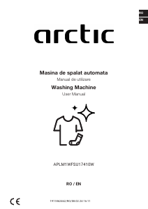 Handleiding Arctic APLM1WFSU17410W Wasmachine