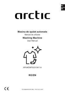 Manual Arctic APLM2WFSU210411A Washing Machine