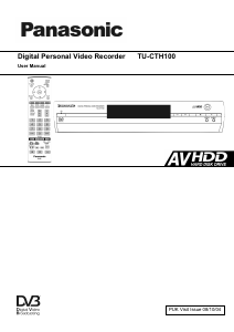 Manual Panasonic TU-CTH100 Digital Receiver