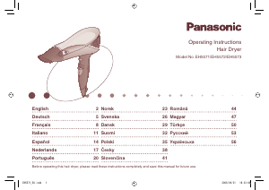 Bedienungsanleitung Panasonic EH-5571 Haartrockner