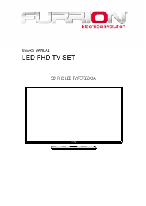 Manual Furrion FEFS50K9A LED Television