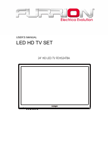 Handleiding Furrion FEHS24T8A LED televisie