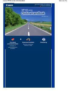 Handleiding Canon Pixma MP495 Multifunctional printer