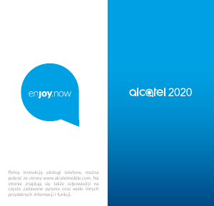Instrukcja Alcatel 2020X Telefon komórkowy