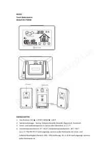 Bedienungsanleitung Digoo DG-TH8380 Wetterstation