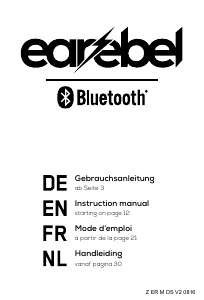 Bedienungsanleitung Earebel SF543/BTS Kopfhörer