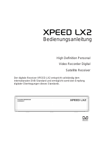 Bedienungsanleitung Golden Interstar XPEED LX2 Digital-receiver