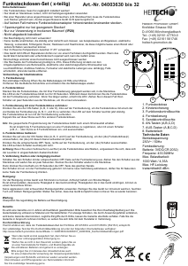 Bedienungsanleitung Heitech 04003630 Intelligente Steckdose