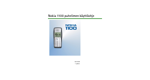 Käyttöohje Nokia 1100 Matkapuhelin