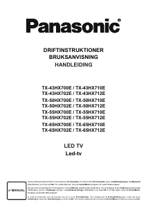 Handleiding Panasonic TX-43HX700E LED televisie