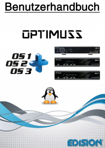 Bedienungsanleitung Edision optimuss OS 2+ Digital-receiver