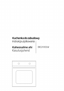 Kasutusjuhend BEKO BIE 24301 W Ahi