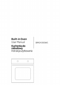 Manual BEKO BIM 24300 WS Oven