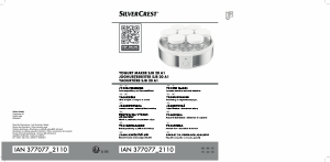 Manual SilverCrest SJB 20 A1 Yoghurt Maker