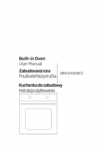 Instrukcja BEKO BIM 24400 WCS Piekarnik