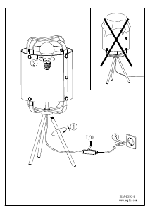 Manual Eglo 43934 Lamp