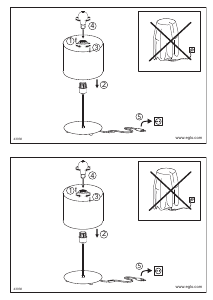 Návod Eglo 43938 Svietidlo
