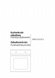 Instrukcja BEKO BIM 25301 XCS Piekarnik