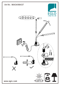 Manual de uso Eglo 96437 Lámpara