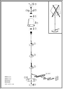 Mode d’emploi Eglo 901112 Lampe