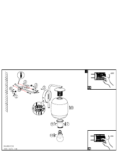 Brugsanvisning Eglo 901123 Lampe