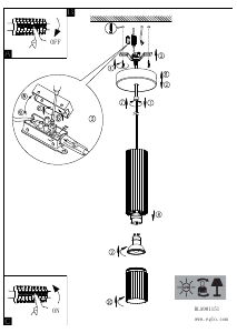 Mode d’emploi Eglo 901151 Lampe
