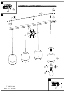说明书 Eglo 901193 灯