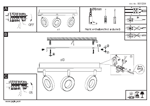 Hướng dẫn sử dụng Eglo 901204 Đèn