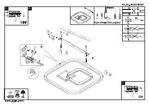 Návod Eglo 901245 Svietidlo