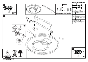 Návod Eglo 901246 Svietidlo