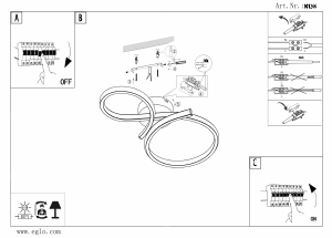 Návod Eglo 901266 Svietidlo