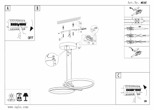 Mode d’emploi Eglo 901267 Lampe