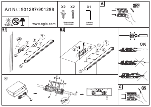 Mode d’emploi Eglo 901288 Lampe