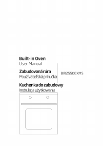 Manual BEKO BIR 25500 XMS Oven