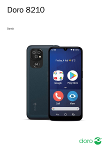 Brugsanvisning Doro 8210 Mobiltelefon