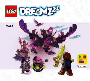 Rokasgrāmata Lego set 71483 DREAMZzz Nekad raganas murgu radības