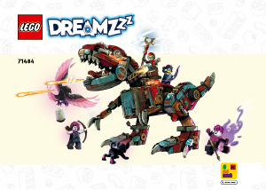 Mode d’emploi Lego set 71484 DREAMZzz Le robot dinosaure C-Rex de Cooper