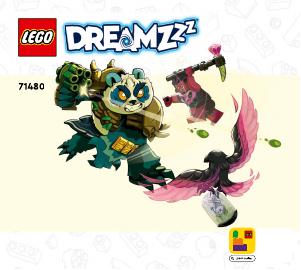 Mode d’emploi Lego set 71480 DREAMZzz Logan le puissant panda