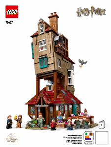 Návod Lego set 76437 Harry Potter Brloh – zberateľská edícia