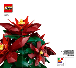 Kullanım kılavuzu Lego set 10370 Icons Ponsetya