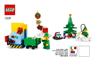 Brugsanvisning Lego set 10339 Icons Julemandens postkontor