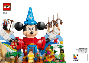 Manual de uso Lego set 21352 Ideas Magia Disney