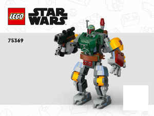 Rokasgrāmata Lego set 75369 Star Wars Boba Fett robots