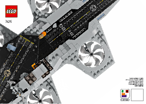 説明書 レゴ set 76295 スーパーヒーローズ アベンジャーズ ヘリキャリア