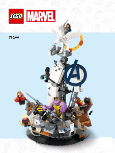 Bedienungsanleitung Lego set 76266 Super Heroes Endgame – Letztes Kräftemessen