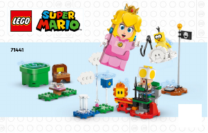 Mode d’emploi Lego set 71441 Super Mario Les Aventures de LEGO Peach interactive