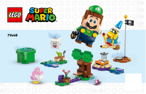 Mode d’emploi Lego set 71440 Super Mario Les Aventures de LEGO Luigi interactif