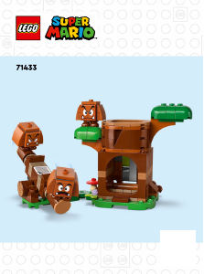 Manual Lego set 71433 Super Mario Teren de joacă pentru Goomba