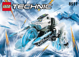 Manual Lego set 8511 Technic RoboRiders Frost