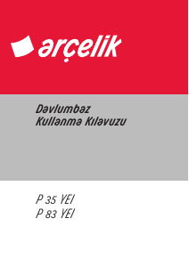 Kullanım kılavuzu Arçelik P 35 YEI Davlumbaz